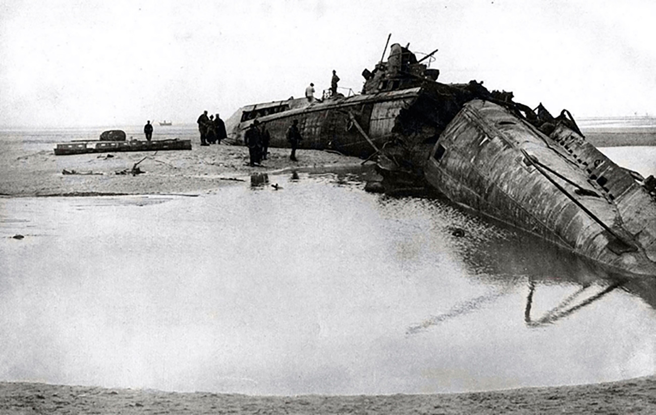 Затонувшие подводные лодки Германии второй мировой войны