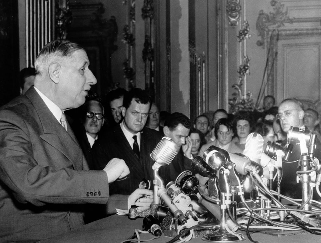 De Gaulle 19 mai 1958