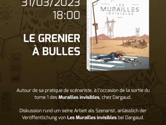 Le Grenier à Bulles : Rencontre/Dédicace avec Alex Chauvel