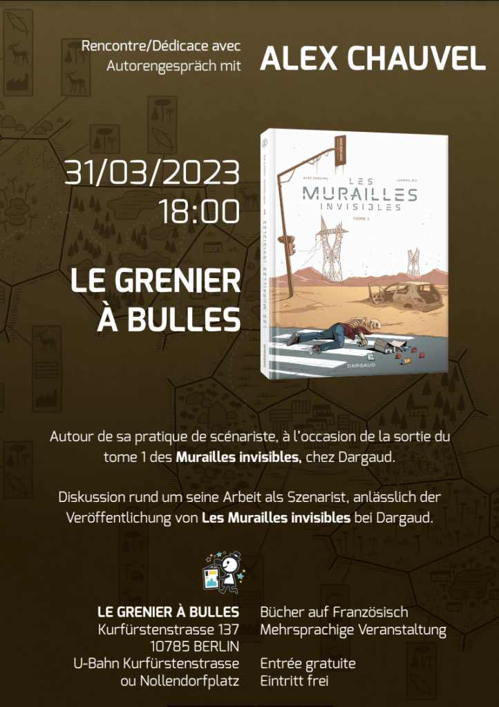 Le Grenier à Bulles : Rencontre/Dédicace avec Alex Chauvel