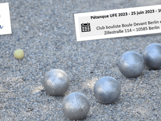 Pétanque UFE 2023